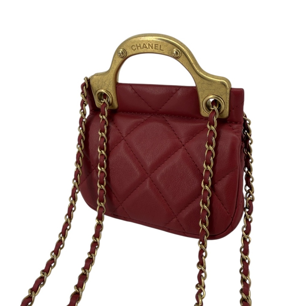 Chanel Lady Handle Card Holder with Chain - Picture 3 of 7